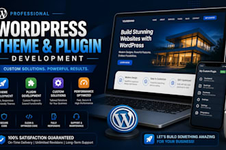 design a clean and responsive wordpress website for your business
