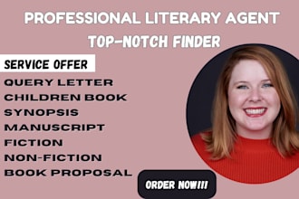 find an active literary agent on fiction, manuscript, children book, synopsis