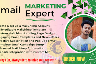 email marketing manager and advanced mailchimp automation setup