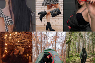 create product focused lifestyle photography with model