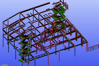 do 3d modeling, detailing, shop drawings of steel structures