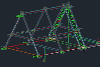do 3d modeling, detailing and fabrication, shop drawings of steel structures