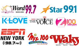play your christmas music and broadcast on new york radio