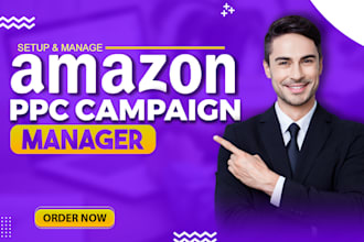 ssetup, optimize and manage your amazon PPC campaigns and advertising ads
