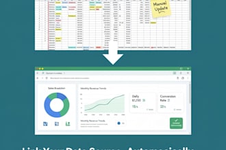 automate amazon, shopify or API google sheets and dashboard wizard