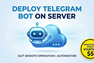 deploy a telegram bot on the server