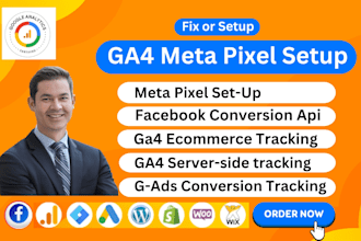 fix or setup meta pixel ga4 ecommerce tracking ga4 server side tracking via GTM