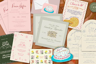 design beautiful personalized invites and greeting cards for your event