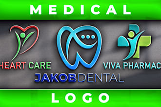 design medical healthcare hospital dental logo