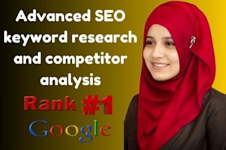 do detailed advanced SEO keyword research and competitor analysis
