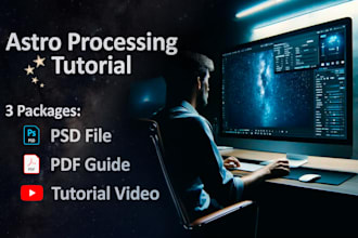 teach you how to edit your astrophotography images