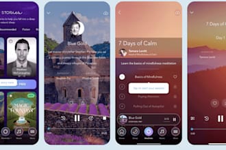 do meditation mobile app development, sleep app, mindfulness