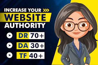 increase domain rating ahrefs DR domain authority moz da with SEO backlinks
