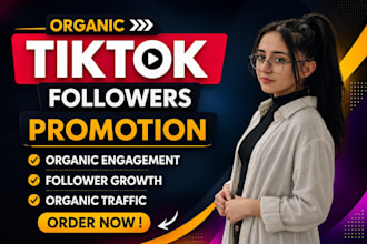 manage, grow and promote your tiktok account organically