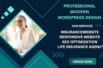 create wordpress insurance agency live insurance website insurance agent