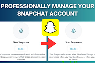 manage your snapchat account
