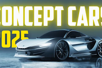 design car thumbnails for your youtube channel