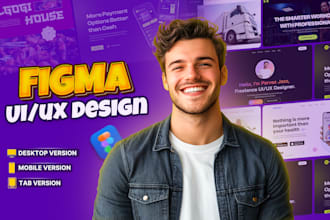 do figma design, figma website, website UI UX, homepage, dashboard design