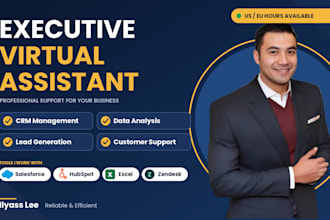 be your executive virtual assistant and crm specialist