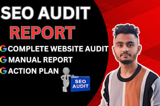 do perfect website SEO audit report and website analysis