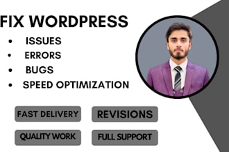 fix complex wordpress issues critical errors bugs