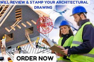 draw, stamp architectural and engineering drawing mep 2d floor plan city permit