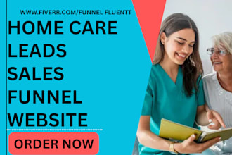generate assisted living leads senior home caregiver health provider daycare web