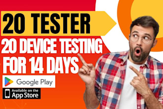 20 testers for google play closed testing, app testing on 20 device guild, docs
