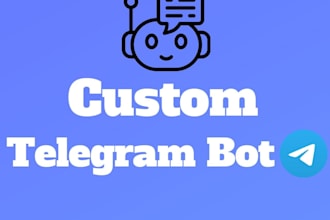 develop a telegram bot  in python