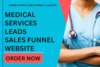 do health insurance life insurance medical services surgery sales funnel website