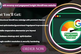duplicate wordpress design wordpress redesign rebuild website pagespeed insight
