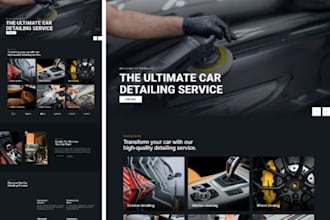 car repair website car auto detailing car wash website auto repair website
