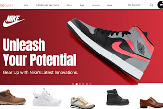 design a high converting shopify store for sneakers and streetwear brands