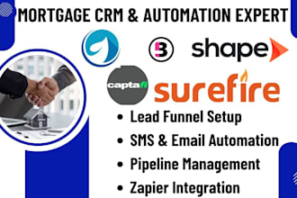 setup bonzo surefire captaloans blumortgage firepoint captafi shape mortgage crm