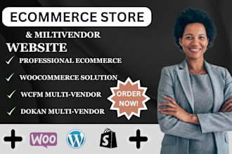 develop dokan woocommerce multivendor ecommerce website acf wcfm elementor pro