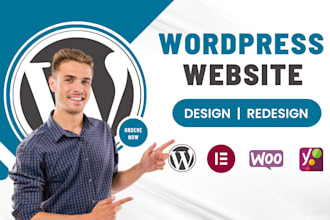 provide professional wordpress website development all types of website