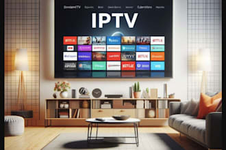 video live streaming app ott iptv app smart tv app android tv dashboard