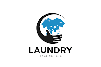 make genius ideal laundry logo