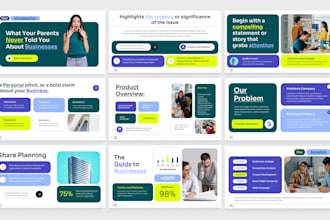 design an engaging startup pitch deck
