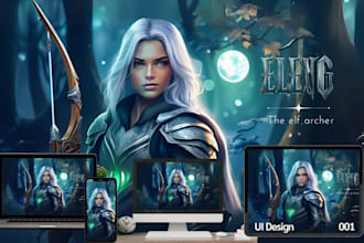 create custom gaming desktop wallpapers for any device