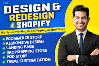 shopify website redesign, shopify website design, redesign shopify store