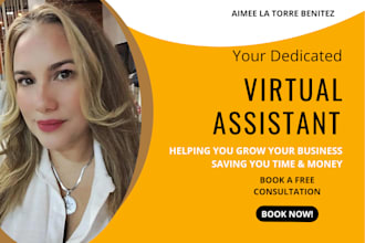 be your long term personal executive virtual assistant