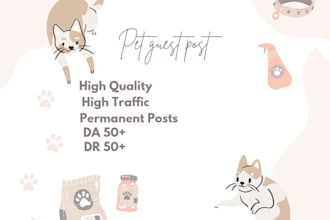 do guest post on pet blogs with da 50 plus