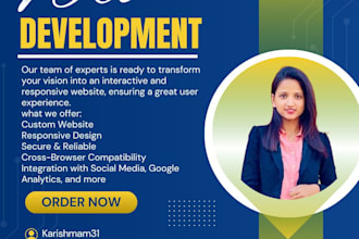 build any type of business website for you