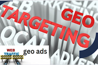 do geo mobile traffic promotion, geo ads to increase organic website