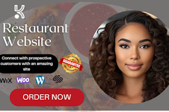 build a professional website with online food ordering system