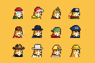 create nft pixel art for you