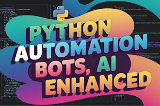 build custom bot software to automate any task , python automation bot software