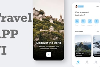 create ai trip planner app, city tourism app, travel planning, trip booking app