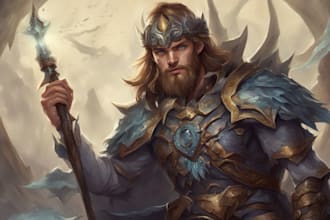 draw your fantasy character illustration